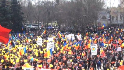 Прямая трансляция - Marșul „Dăm start UNIRII”