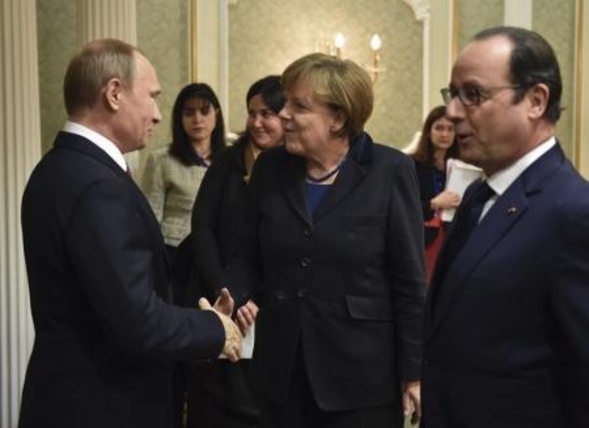 Путин, Меркель и Олланд обсудят Украину на саммите G20 в Китае