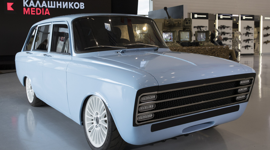 «Калашников» представил электрокар, который назвал конкурентом Tesla (фото новейшей российской машины)