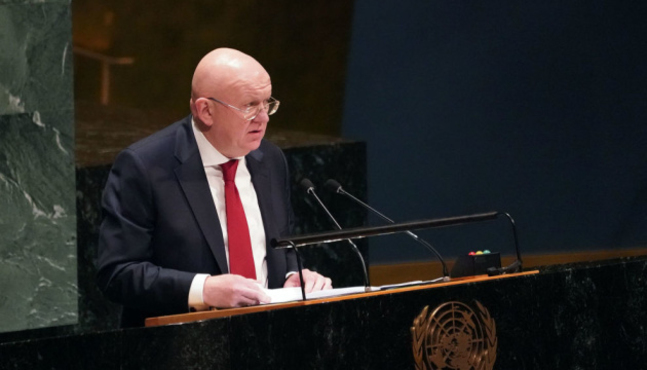 Представитель РФ в ООН признал войну на Донбассе конфликтом России и Украины