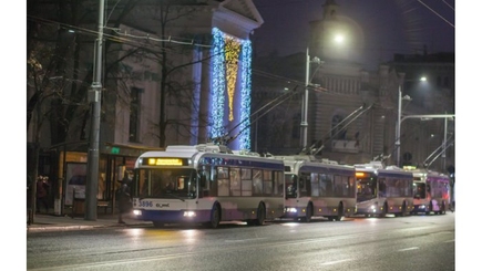 В новогоднюю ночь общественный транспорт будет работать по продленному графику