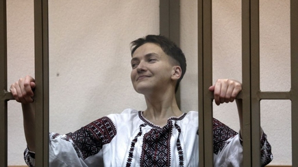 Савченко уже вылетела в Украину - Reuters