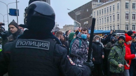 Массовые протесты в России 31 января. Прямая трансляция