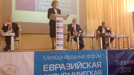 Зинаида Гречаная: Необходимо  создание институциональной основы продвижения идеи евразийской интеграции Молдовы