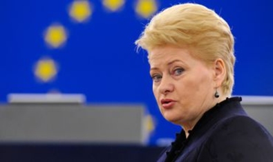В РМ с официальным визитом прибывает президент Литвы Даля Грибаускайте