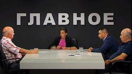 О. Нантой, Н. Паскару и И. Ляху в программе 