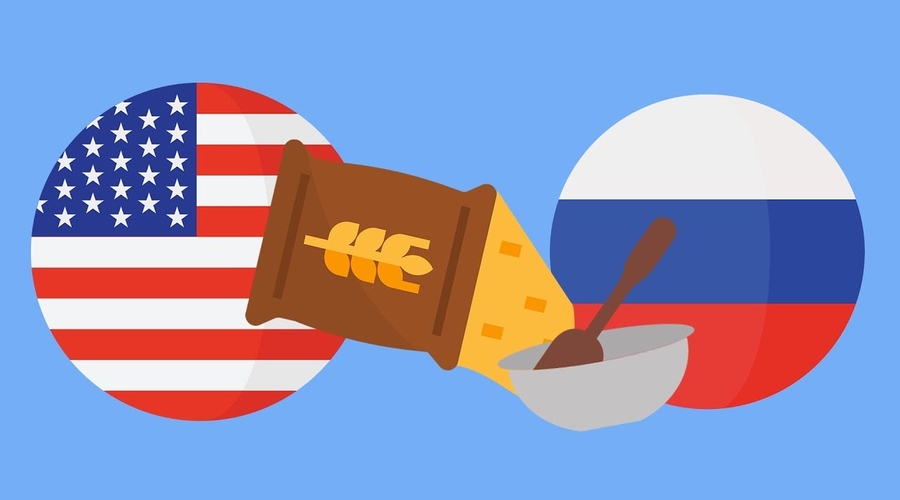 США приходят на помощь  России