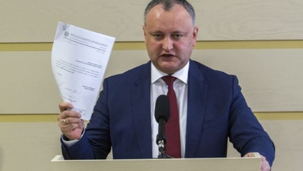 Додон инициирует референдум