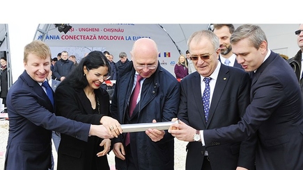 Павел Филип на открытии строительства газопровода Унгень-Кишинэу: Сегодня мы делаем второй шаг к энергетической безопасности
