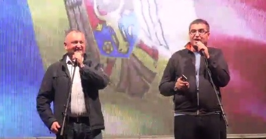 Протесты ПСРМ и «Нашей Партии» в Кишиневе (LIVE)