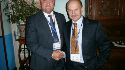 Întrevederile domnului Igor Dodon cu domnii Zigmunt Berdychowski, Președintele Fundației Institutl de Studii Estice, Președintele Consiliului de Programe al Forumului Economic din Polonia, precum și cu Petr Vagner, Director executiv al Fondului Internațio