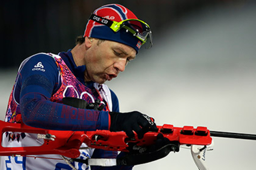 Норвежский биатлонист Бьорндален стал семикратным олимпийским чемпионом