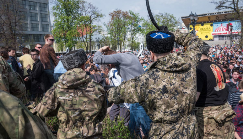 Московские власти потратят 6 млн рублей на обучение казаков стрельбе и рукопашной борьбе