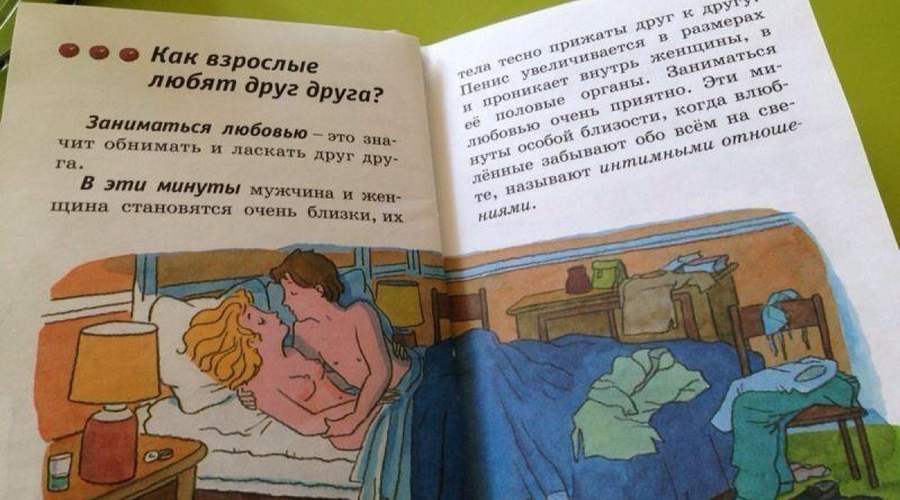 Урок 'сексуальное воспитание ребенка' во 2м классе