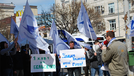 Лига русской молодёжи Республики Молдова возобновила действия, направленные на возврат исторического названия улицы имени героя Советского Союза, освободителя Кишинёва - Алексея Бельского