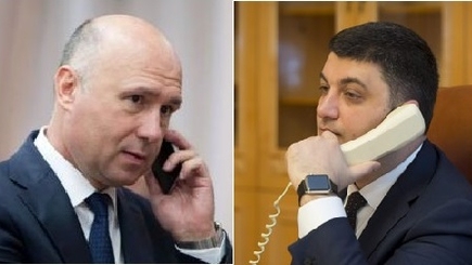 Состоялся телефонный разговор Премьер-министров Украины и Молдовы