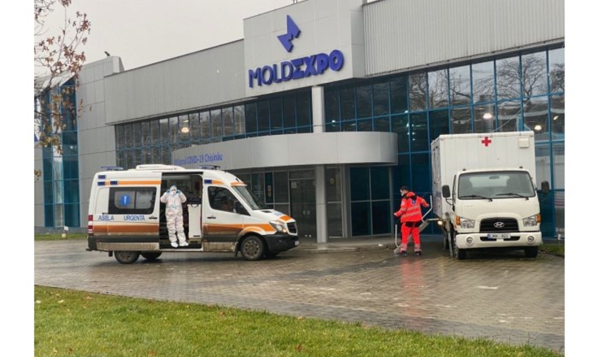 Еще 200 коек для больных коронавирусом будут подготовлены в Центре «Covid-19 Chisinau»