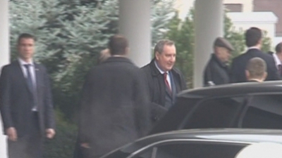 Дмитрий Рогозин прибыл в Кишинев
