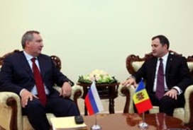Влад Филат провел   встречу с вице-премьером России Дмитрием Рогозиным