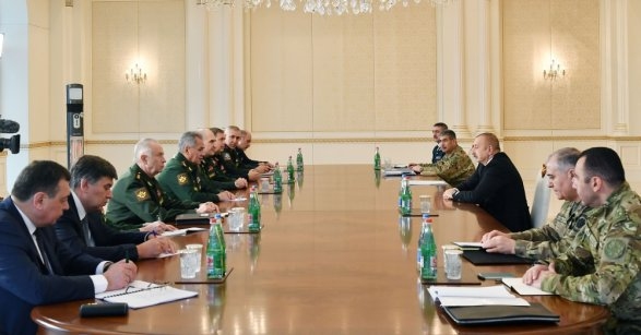 Ильхам Алиев рассказал Шойгу: «У нас паспорта наемников из Франции, Канады, Ливана... воевавших на стороне армян»