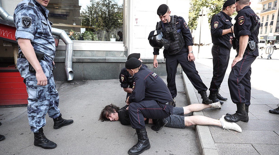 Московские полицейские