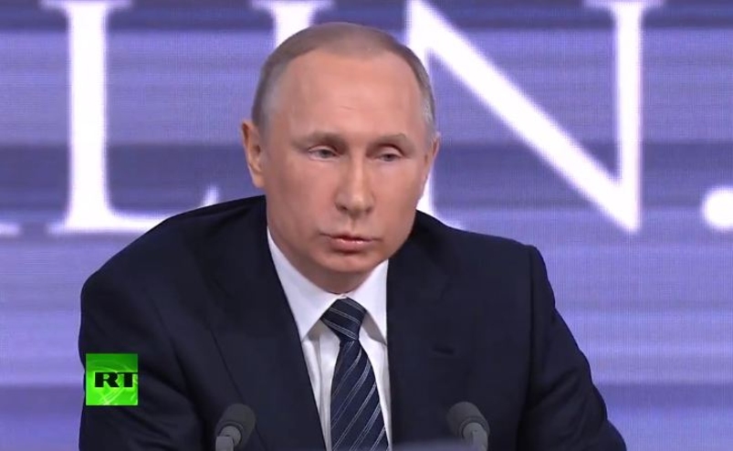 Ежегодная пресс-конференция Владимира Путина