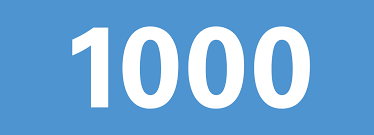 1000. Основные тенденции.