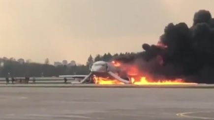 При возгорании SSJ-100 выжили 37 человек - Видео посадки и того, что происходило в салоне