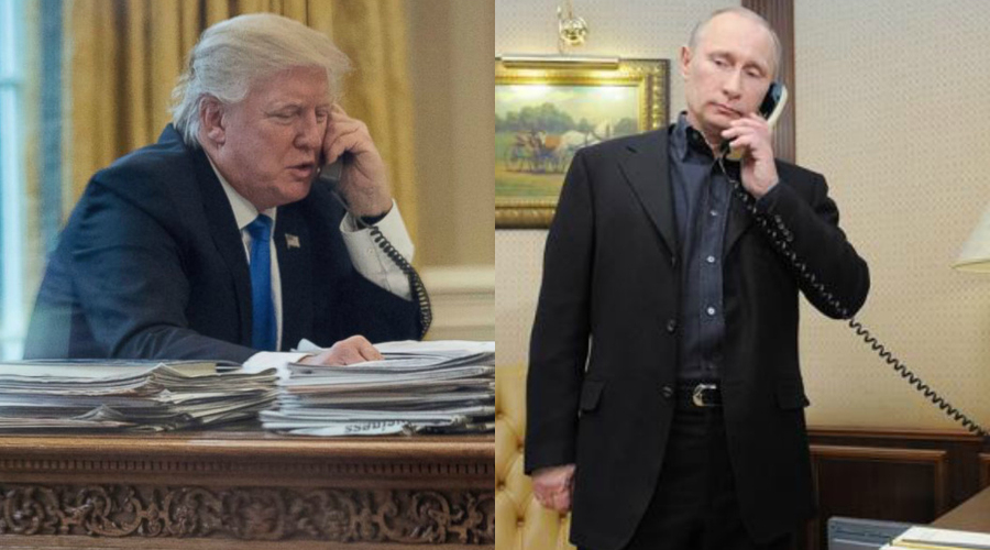 Путин и Трамп обсудили будущую встречу и сирийский вопрос