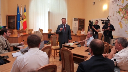 Рабочее заседание  муниципальных  советников от  ПКРМ