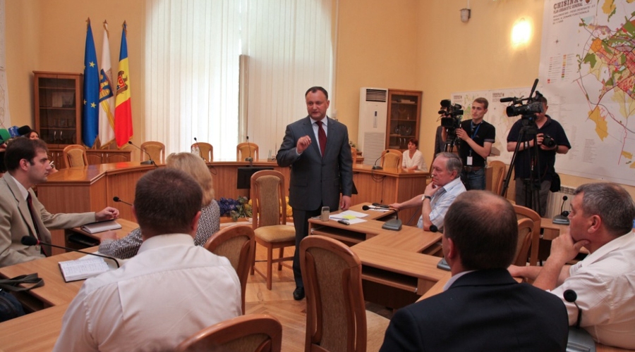 Рабочее заседание муниципальных советников от ПКРМ