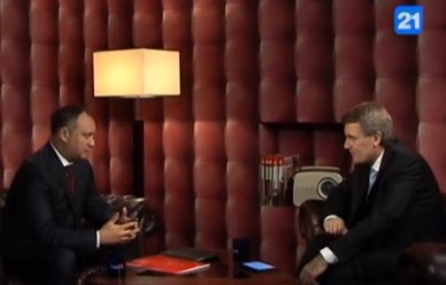 Игорь Додон в программе 