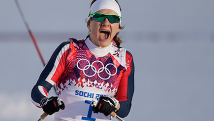 Норвежская лыжница стала олимпийской чемпионкой