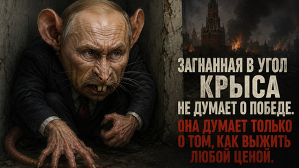 Nota bene. Путин - крыса, загнанная в угол. Чего ожидать? 