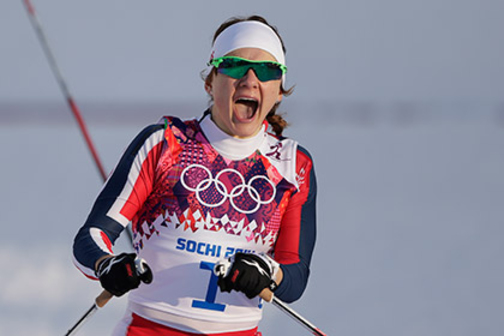 Норвежская лыжница стала олимпийской чемпионкой