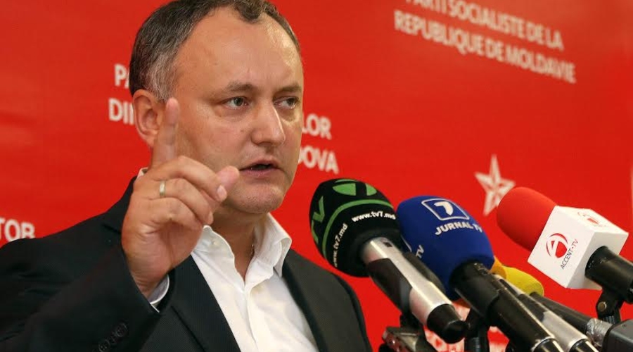 Игорь Додон: Мы соглашение  Молдовы  с ЕС денонсируем. Или будем настаивать на  пересмотре.