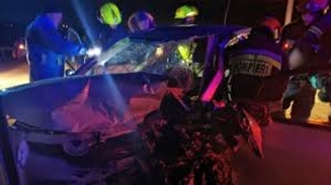 Полицейский сгорел заживо в своем автомобиле на трассе Кишинев-Унгены