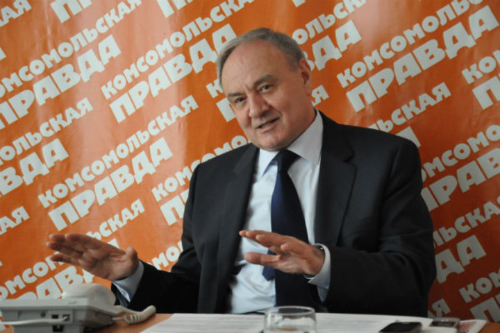 Николай Тимофти: Я очень уважаю великий русский народ, его историю и культуру