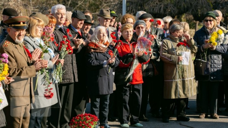 101 годовщина Октября. Митинг