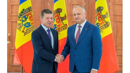 Президент Молдовы встретился с российским вице-премьером